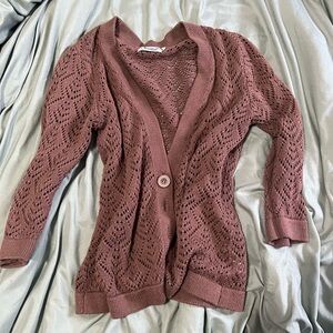 Vintage crochet cardigan